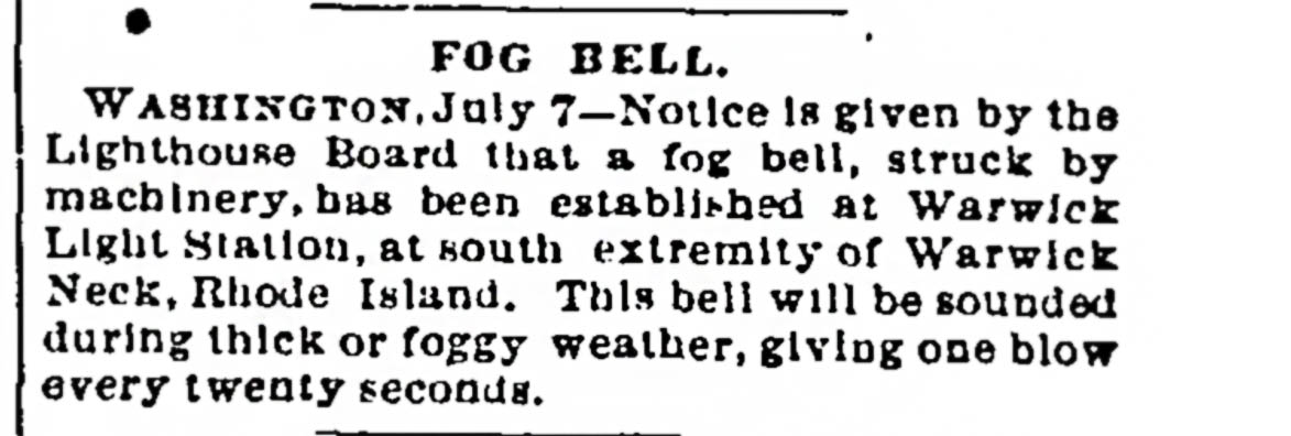 FOG BELL